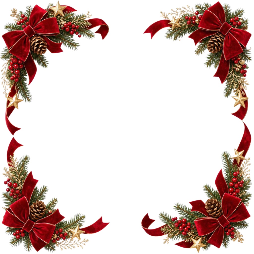 【商用利用OK】クリスマスデジタルペーパー8種+透過フレーム2種|3000×3000px PNG
