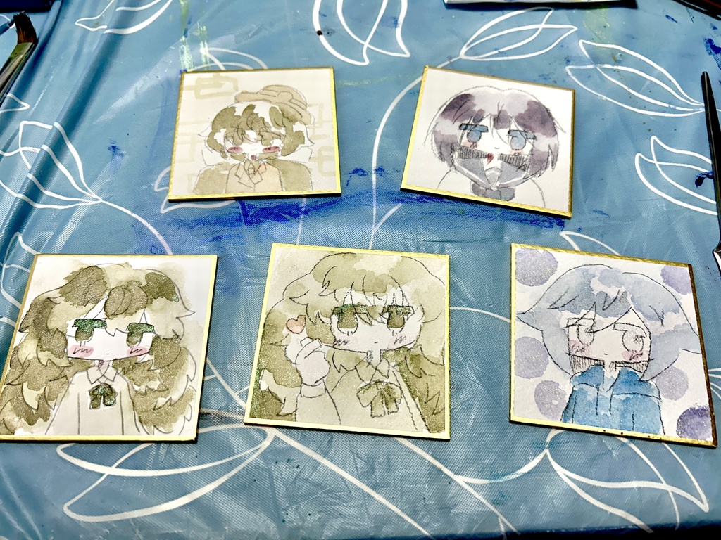 豆色紙