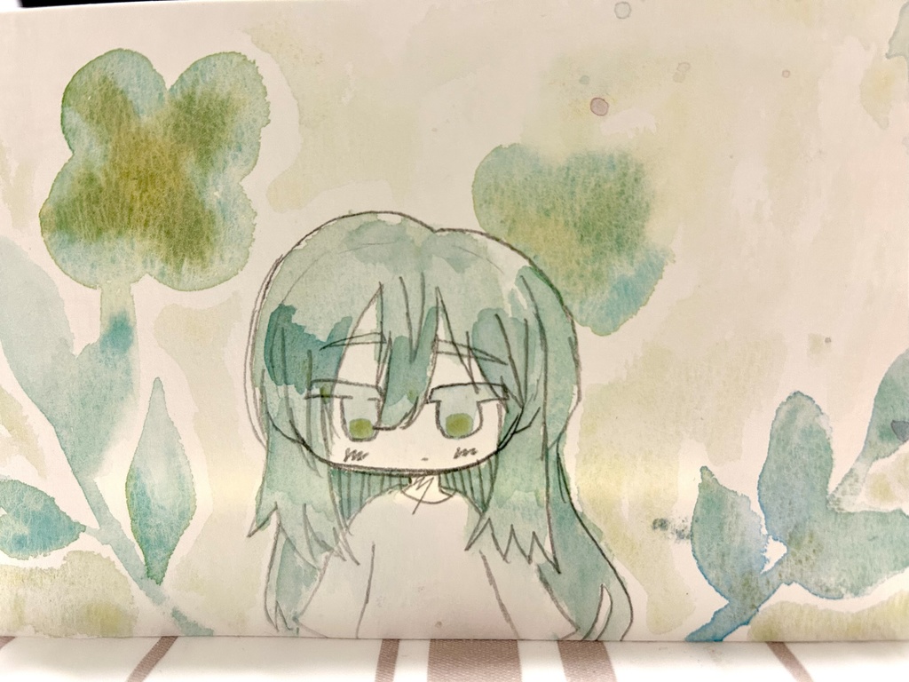 緑の人ポストカード