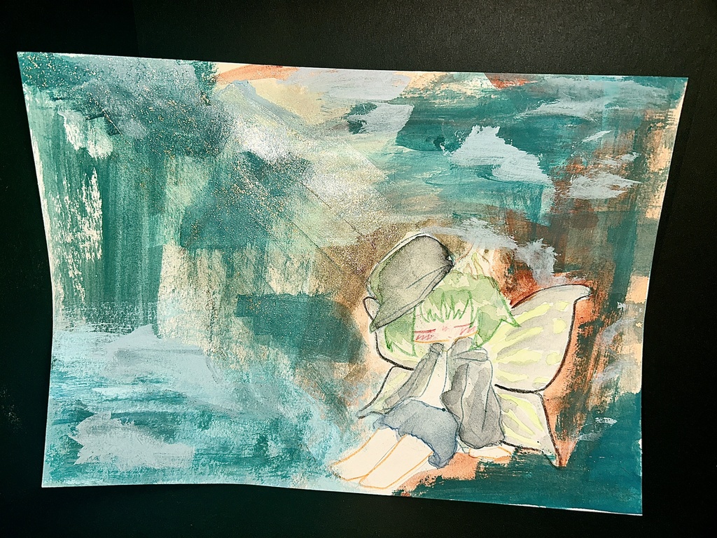 木漏れ日の中で