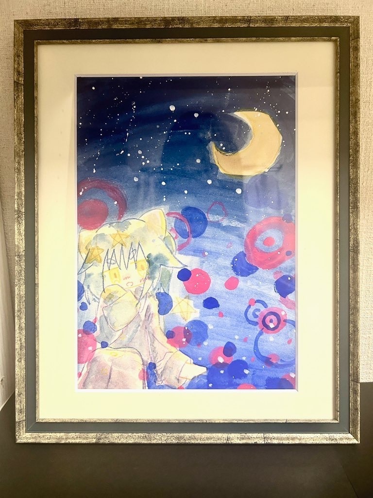 【フレームレス】夜猫虫