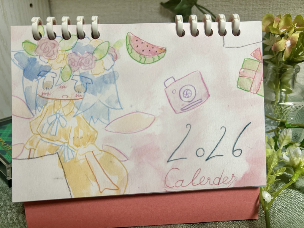 【受注生産】2027年卓上カレンダー