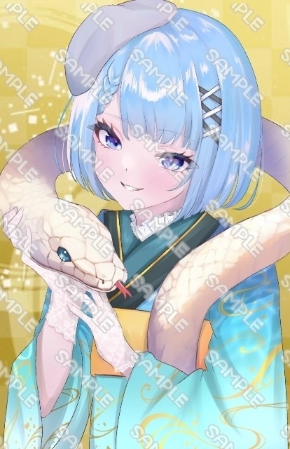 2025年年賀状カード🎍🪭