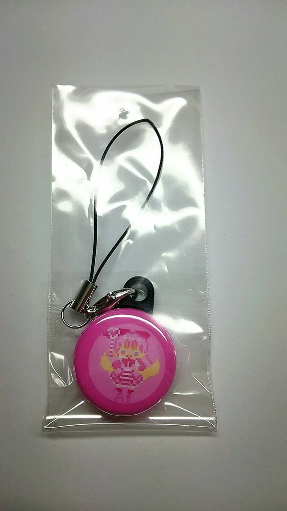 オトカドール ドット缶バッチストラップ あい