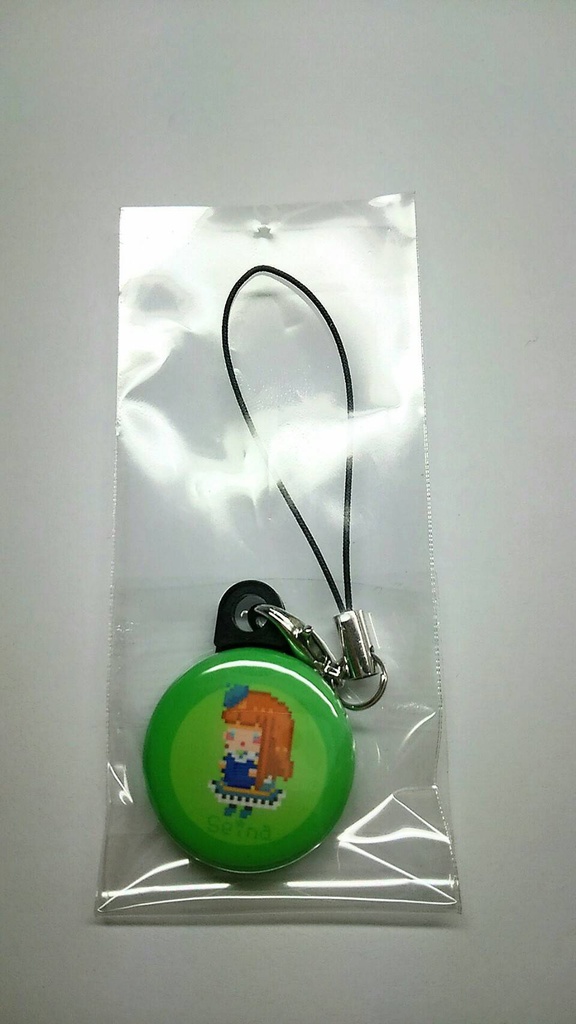 オトカドール ドット缶バッチストラップ セイナ