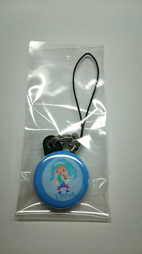 オトカドール ドット缶バッチストラップ リリカ