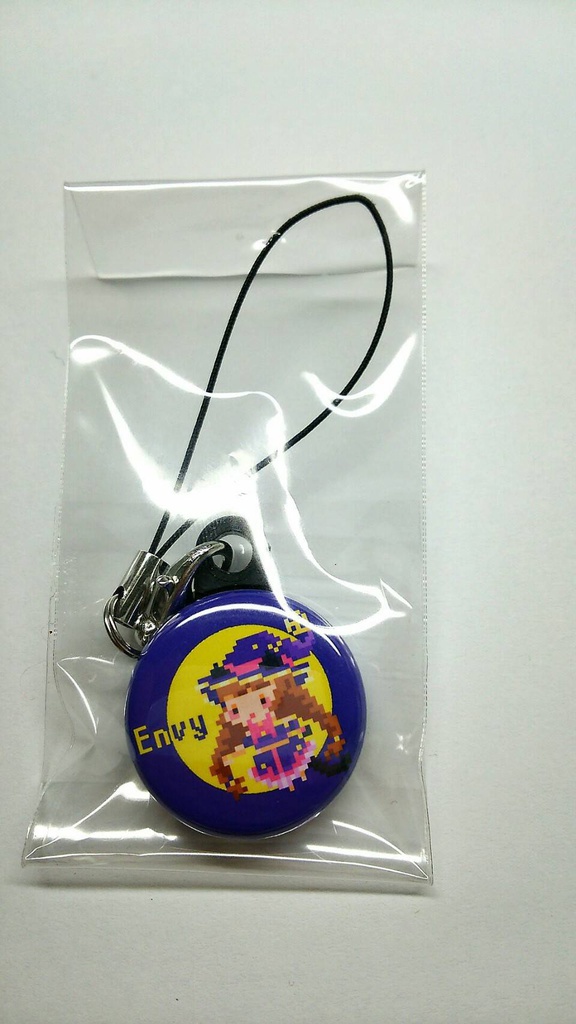 オトカドール ドット缶バッチストラップ エンビー