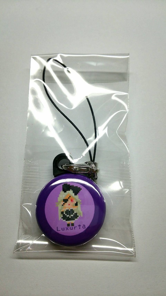 オトカドール ドット缶バッチストラップ ラクリア