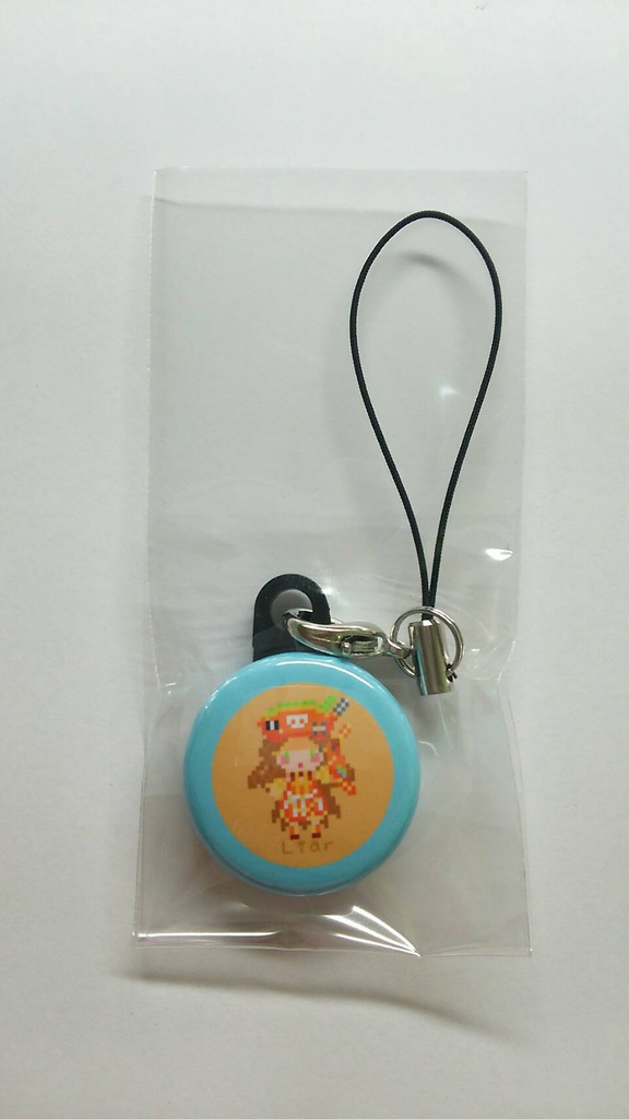 オトカドール ドット缶バッチストラップ ライア