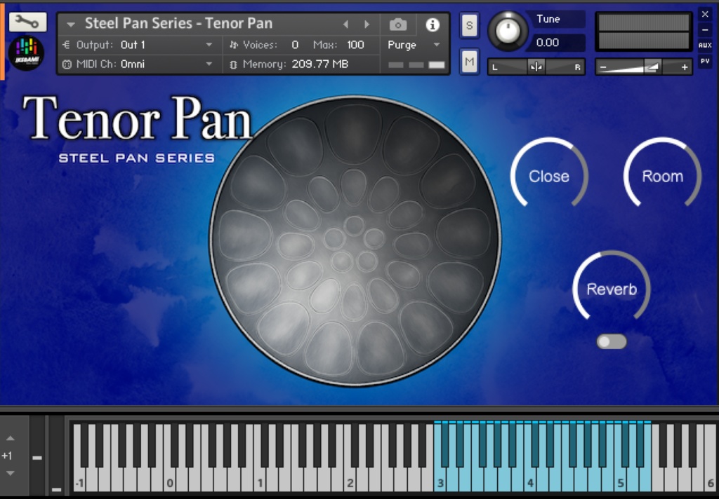 スティールパン音源(テナーパン) Steel Pan Series - Tenor Pan for KONTAKT