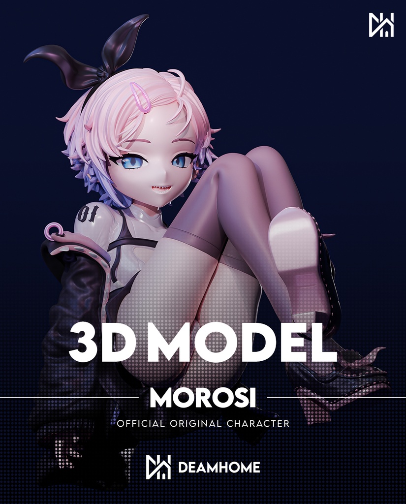 『MOROSI』STLデータ,3D PRINT