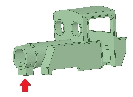 協三タイプ蒸機 8トン前後 1/80 9mm