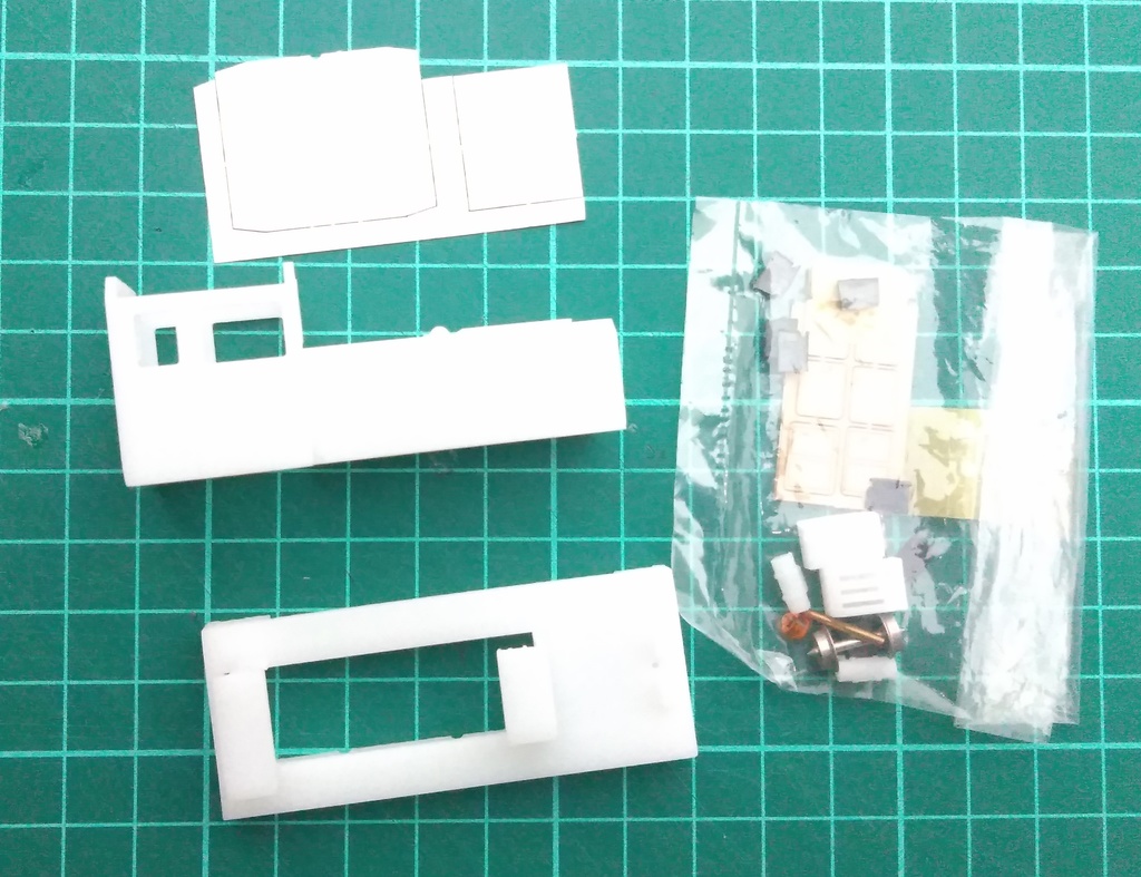 台湾製糖 渓州牌DL 3D PRINT 車体キット 1/80 9mm