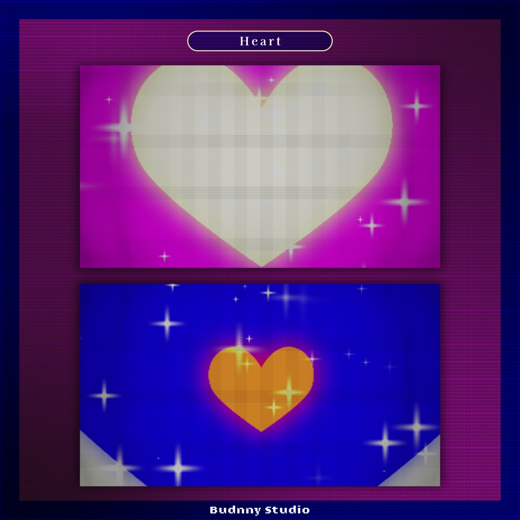 全2種♦平成レトロなシーントランジション♦Vaporwave Stream Transition