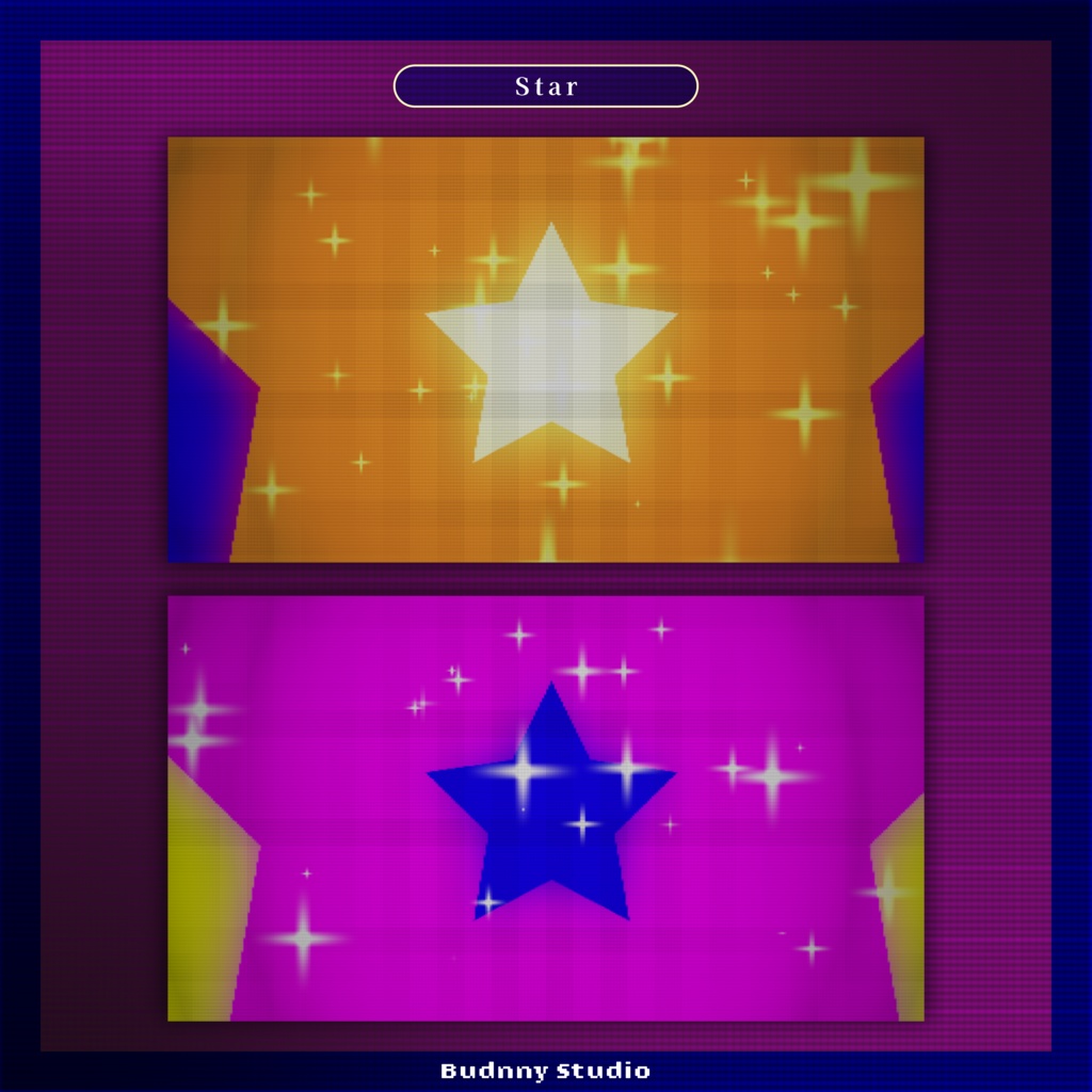 全2種♦平成レトロなシーントランジション♦Vaporwave Stream Transition