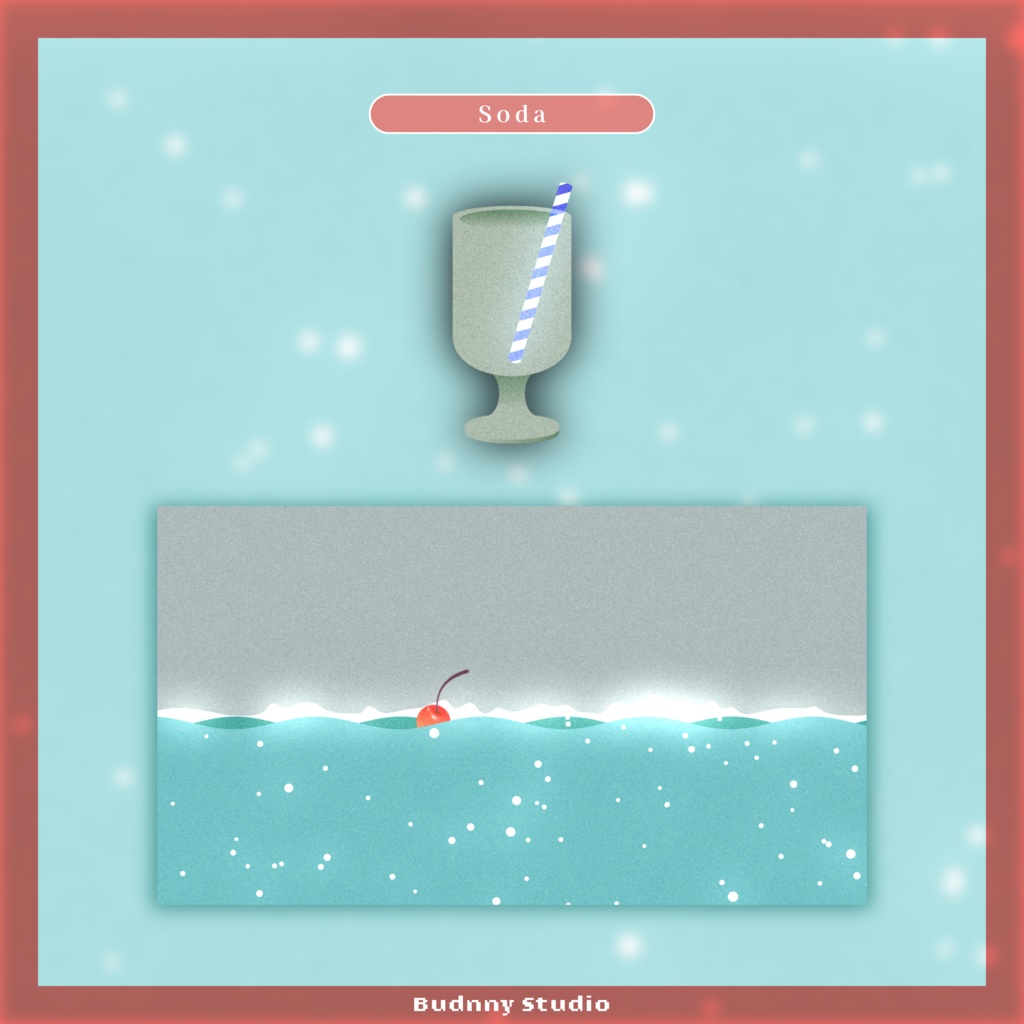 全5色♦しゅわしゅわソーダのトランジション♦Fizzy Soda Stream Transition