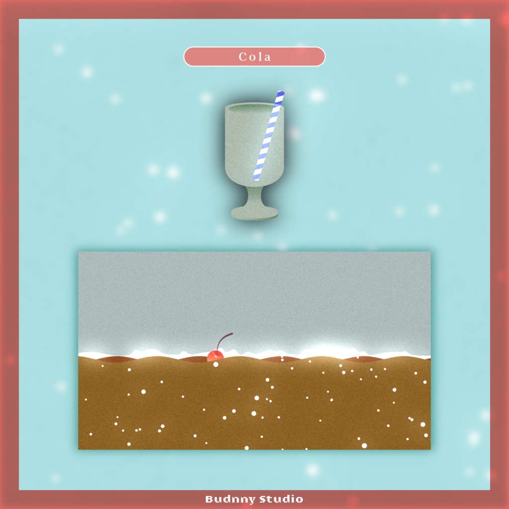 全5色♦しゅわしゅわソーダのトランジション♦Fizzy Soda Stream Transition