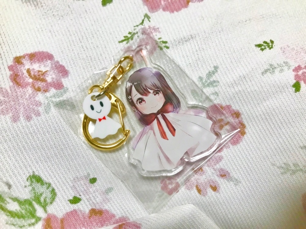 てるてる坊主ガール　キーホルダー