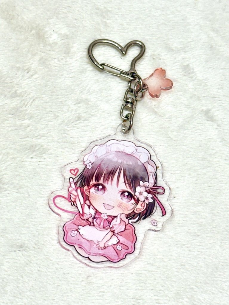 【数量限定】桜の奈子メイドキーホルダー🌸
