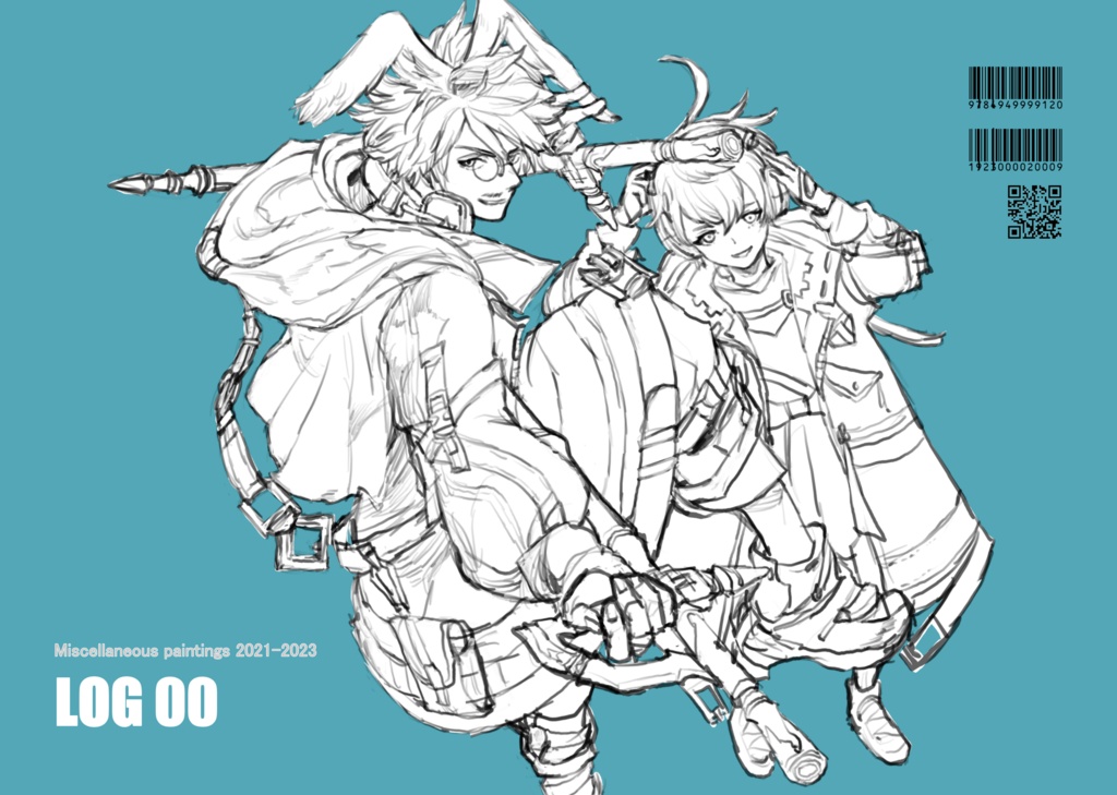 【無配】Miscellaneous paintings 2021-2023　LOG 00
