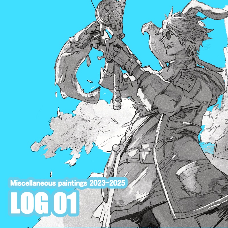 Miscellaneous paintings 2023-2025　LOG 01
