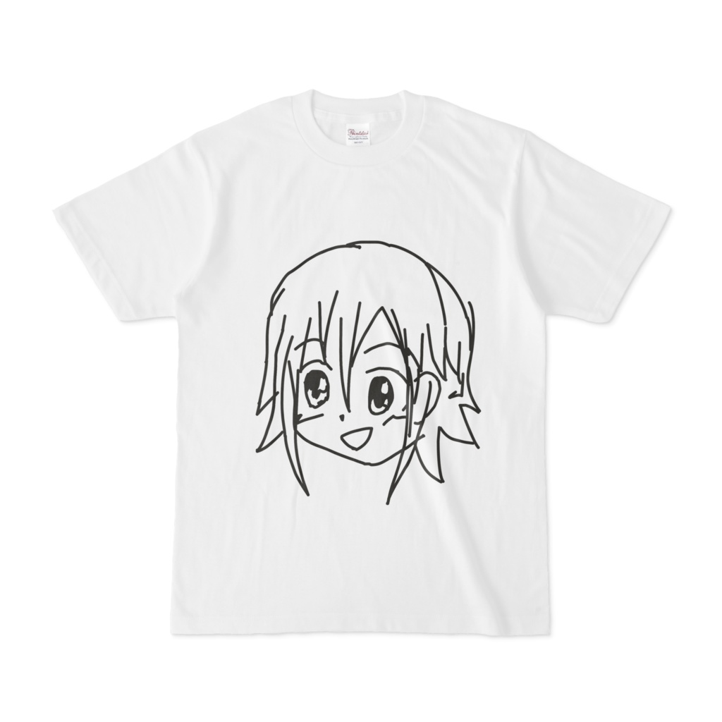 顔のTシャツ