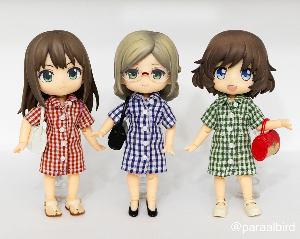 シャツワンピース for ねんどろいどどーるgirl