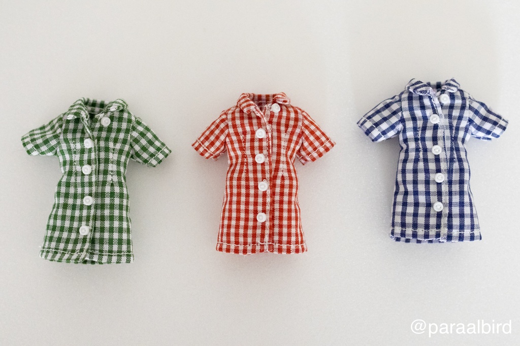 シャツワンピース for ねんどろいどどーるgirl