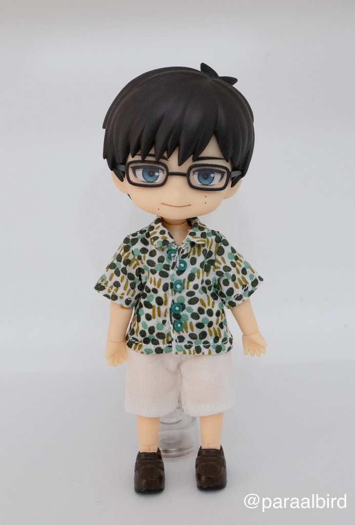 半袖シャツとハーフパンツセット for ねんどろいどどーるboy