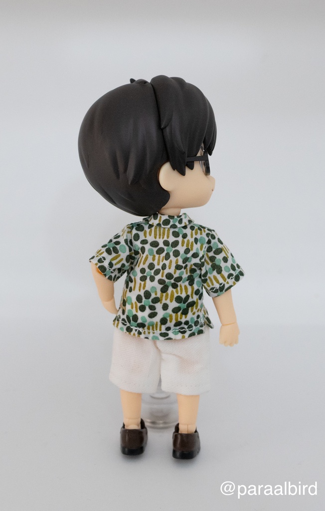 半袖シャツとハーフパンツセット for ねんどろいどどーるboy