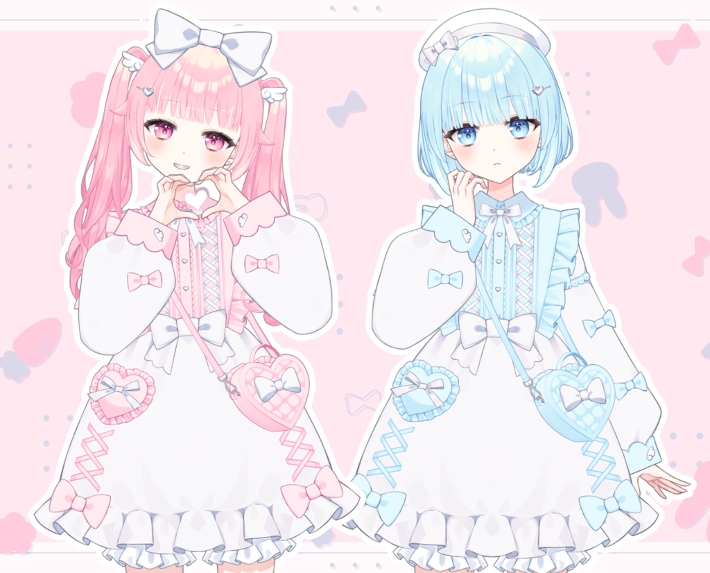 【汎用モデル】パステルロリィタver.2【Vtube Studio】