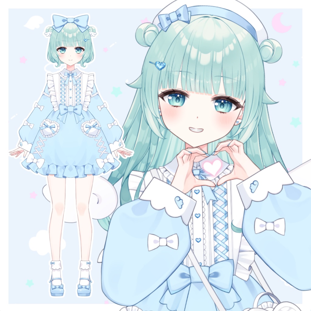 【汎用モデル】パステルロリィタver.2【Vtube Studio】