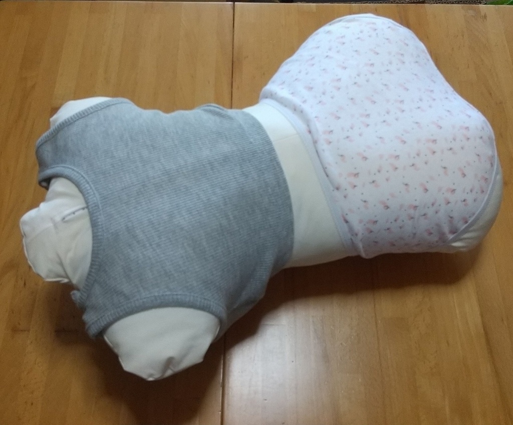 もちもち身体枕+おっぱい付(薄ベージュ)