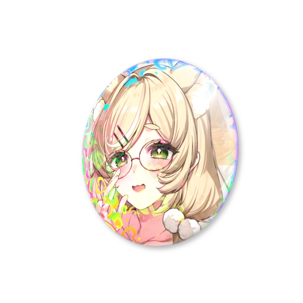 【新衣装:ルームウェア】キラキラ✨缶バッジ56mm