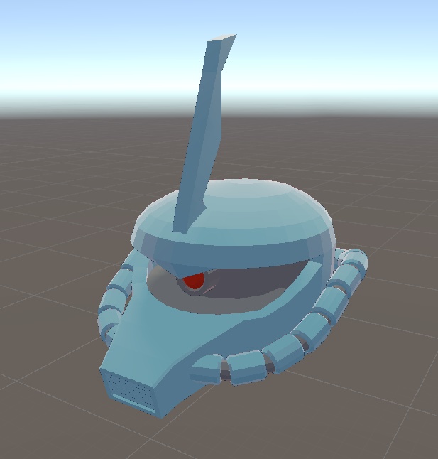 Zaku, Hizack, Gouf, Gelgoog & Geara Doga Head