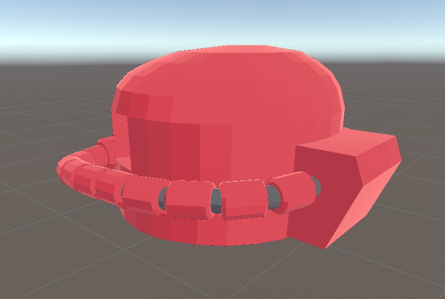 Zaku, Hizack, Gouf, Gelgoog & Geara Doga Head