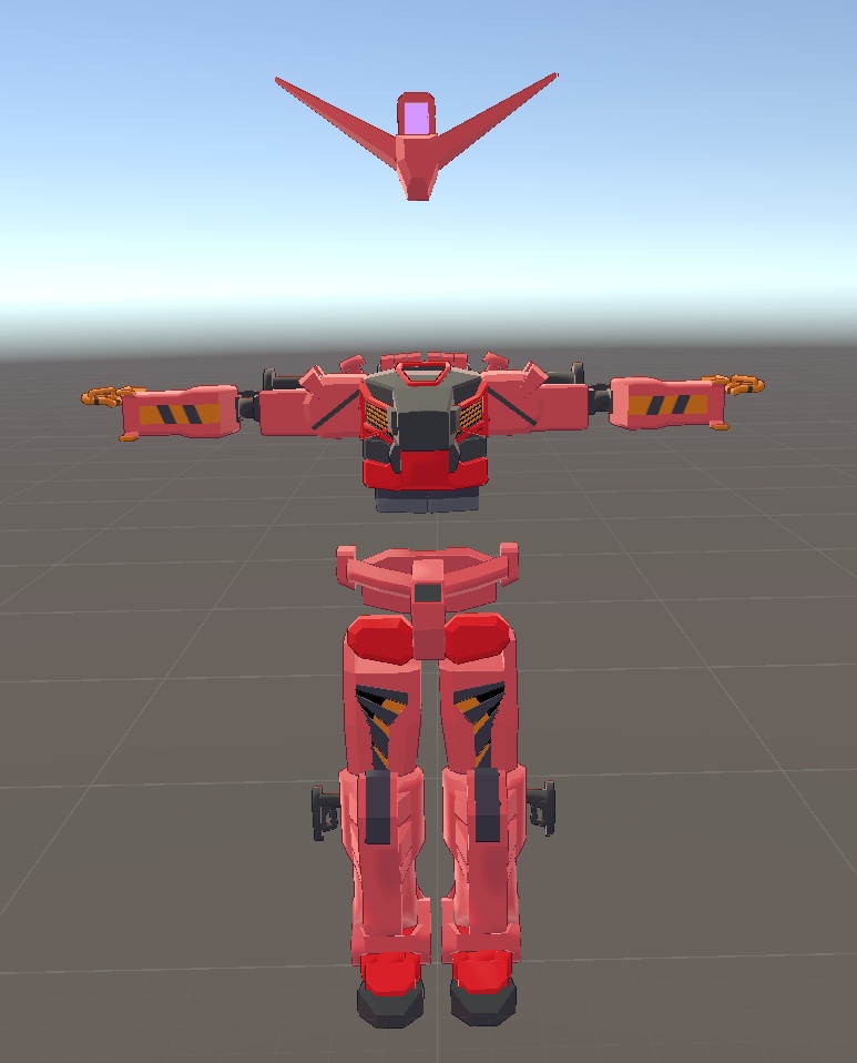White, Red, 01 Gundam from GQuuuuuuX
