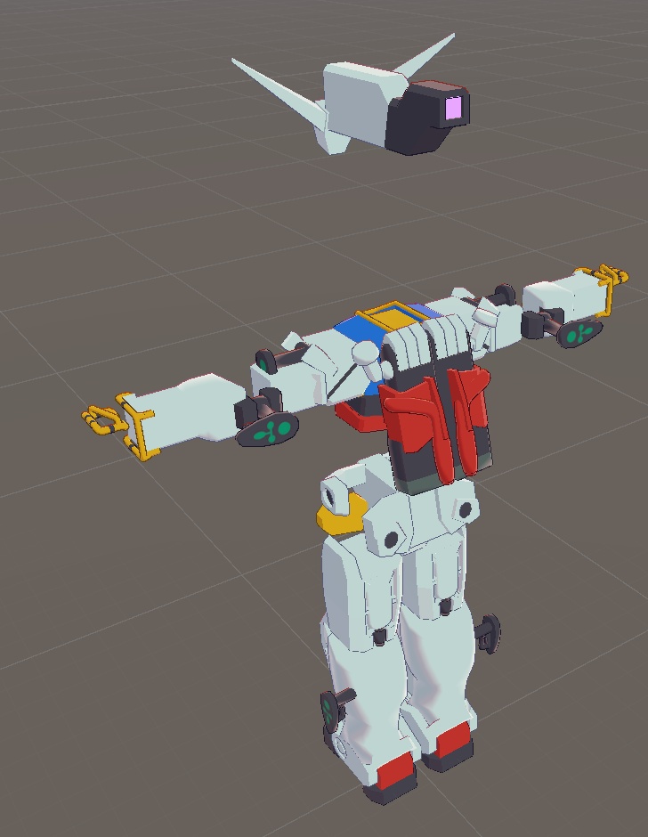 White, Red, 01 Gundam from GQuuuuuuX