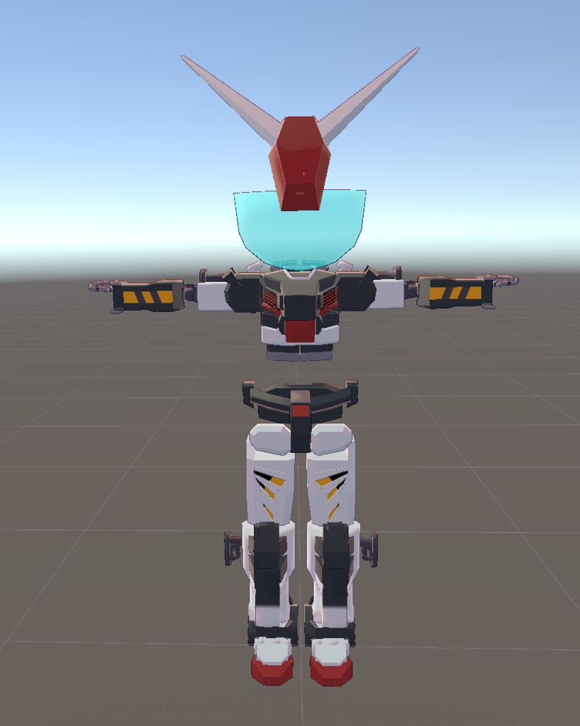 White, Red, 01 Gundam from GQuuuuuuX