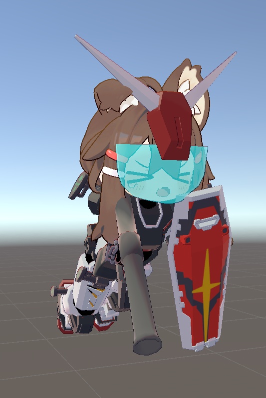 White, Red, 01 Gundam from GQuuuuuuX