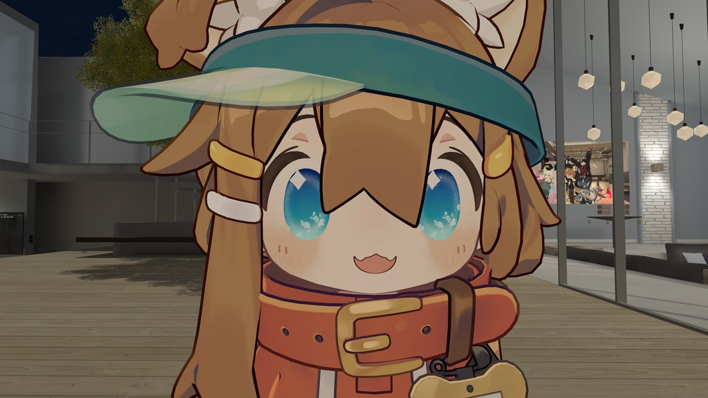 【各アバター対応】 夜空に舞う花アイテクスチャ👀