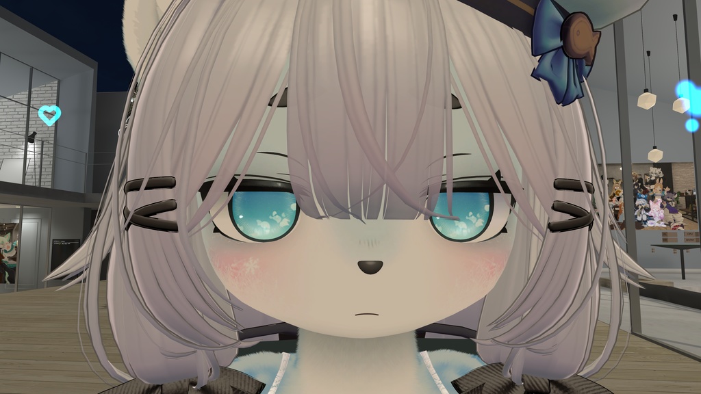 【各アバター対応】 夜空に舞う花アイテクスチャ👀