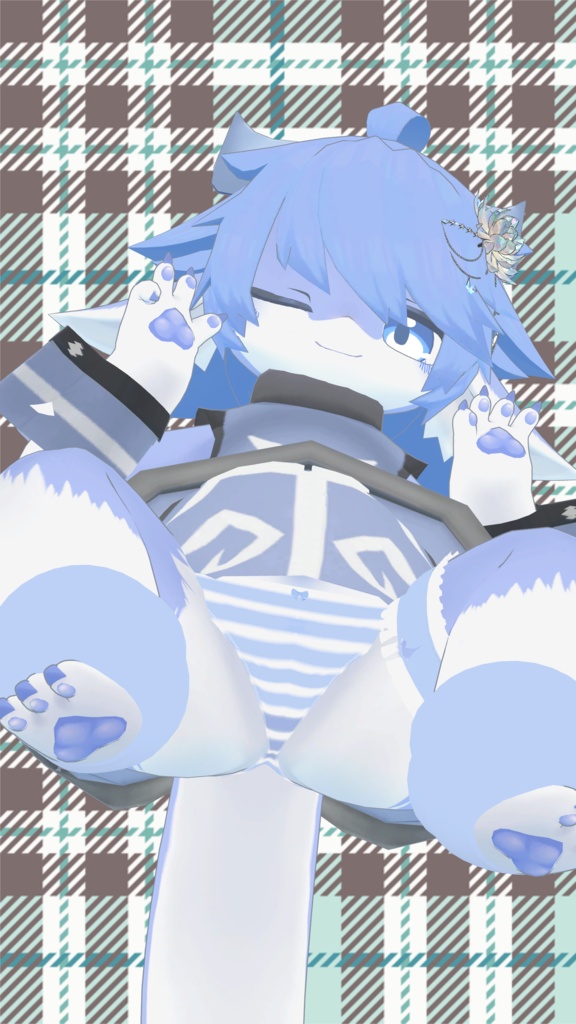 【Lycka_リュッカ対応】しましまパンツ