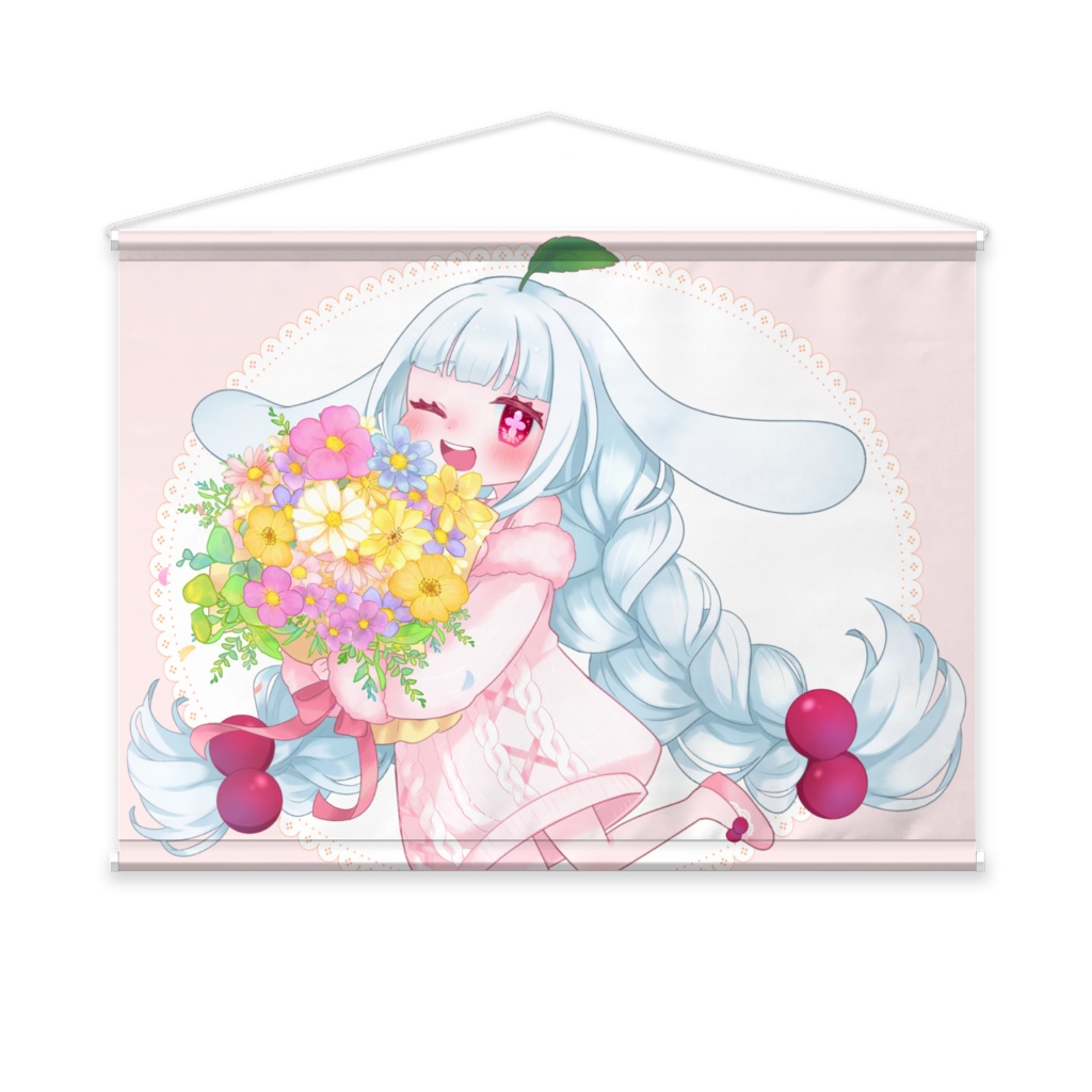 雪みるく2周年 タペストリー