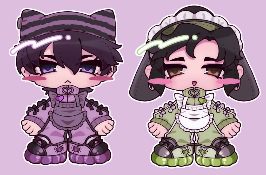 無名&劉備じゃーじめいどアクリルスタンド