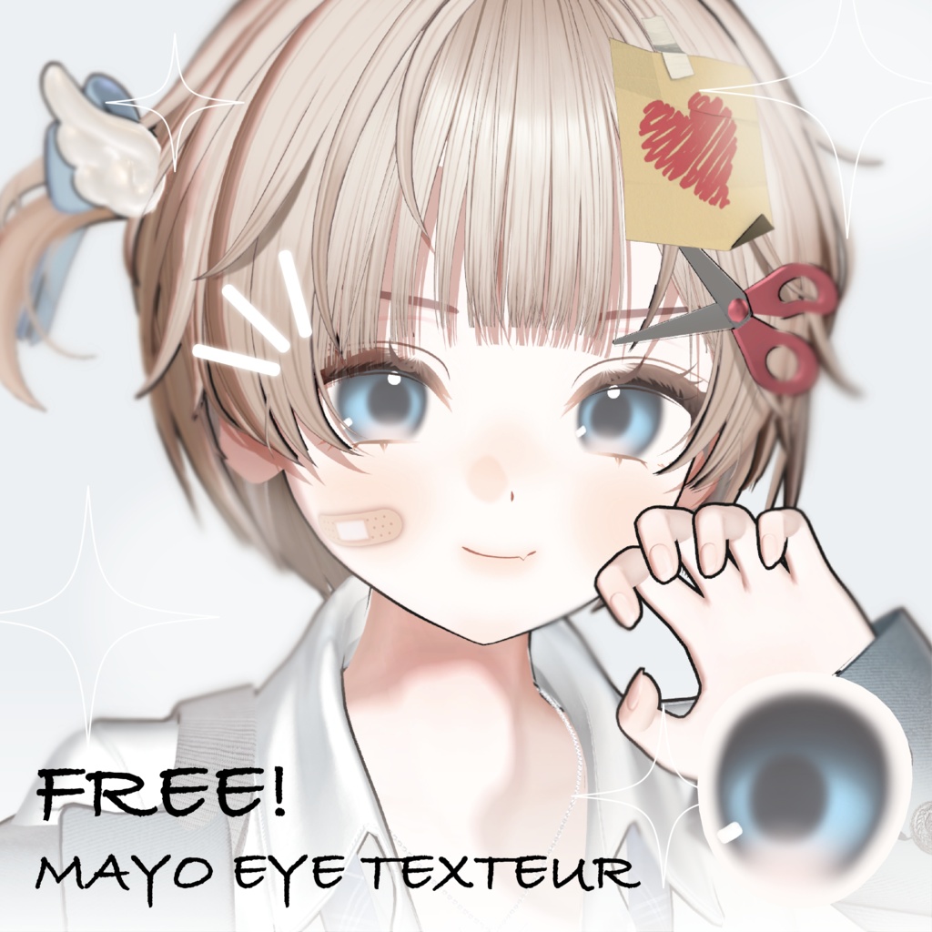 『 FREE 』 Mayo/まよ Soft eye texture