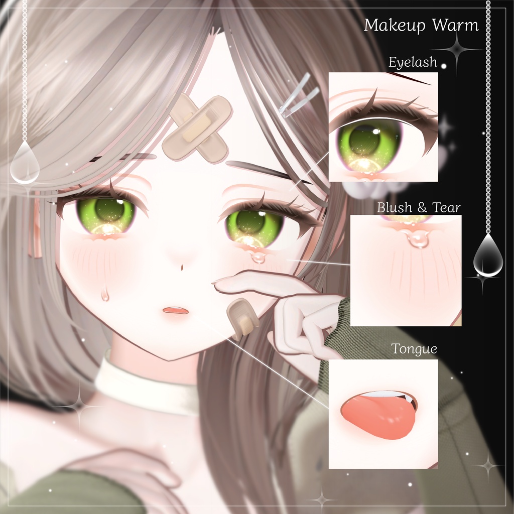 《Mayo/まよ》 Don't cry! - Makeup & Eye texture