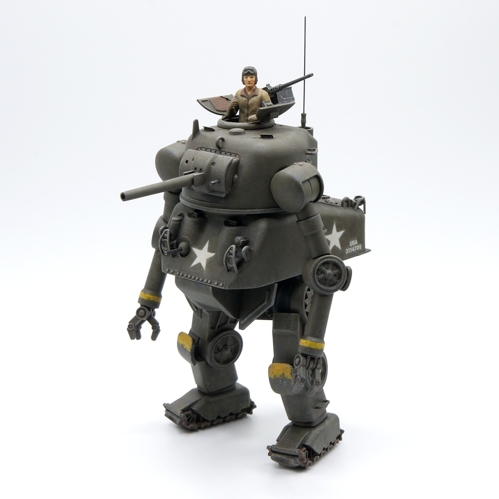 センシャロボ 1/48 M4A1 シャーマン SENSHAROBO M4A1 SHERMAN