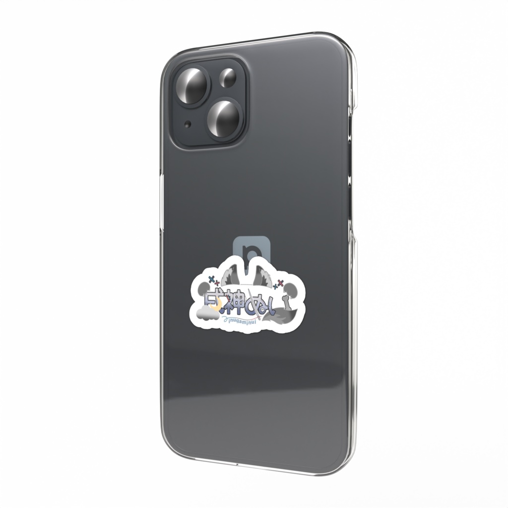 戌神ぬい ネームロゴステッカー