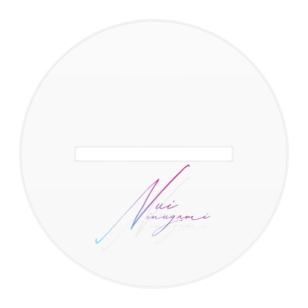 アクリルフィギュア 透明 100 x 100